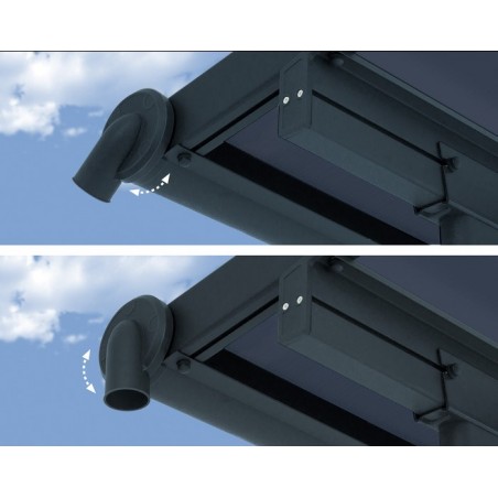 Palram - Canopia Sierra 10' x 28' Gray/Gray - Patio Cover (HG9081) Palram - Canopia Sierra 10' x 28' Gray/Gray - Patio Cover (HG9081)