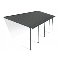 Palram - Canopia Sierra 10' x 32' Gray/Gray - Patio Cover (HG9083)