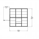 Palram Hybrid 6x6 Greenhouse Kit - Green (HG5506G)