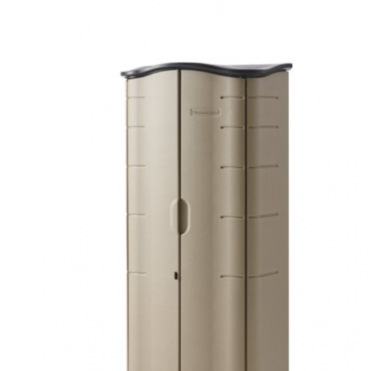 Rubbermaid Weather Resistant Resin Outdoor Patio Storage Cabinet