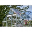 Palram 8x8 Snap & Grow Hobby Greenhouse Kit - Silver (HG8008)