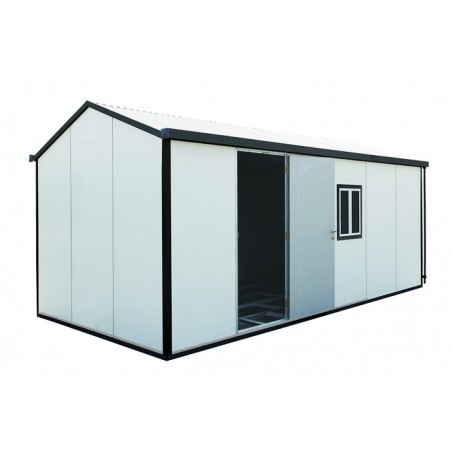 DuraMax Insulated 19x10 Gable Roof Shed Kit w/ Foundation (30962) DuraMax Insulated 19x10 Gable Roof Shed Kit w/ Foundation (30962)