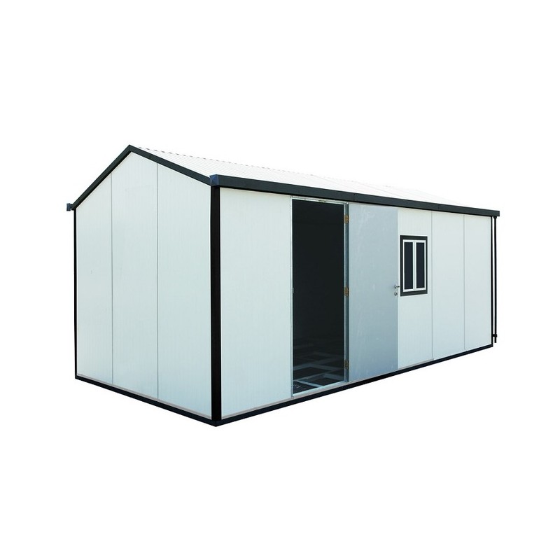 DuraMax Insulated 22x10 Gable Roof Shed Kit w/ Foundation (30972)