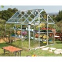 Palram 6x8 Snap & Grow Hobby Greenhouse Kit - Silver (HG6008)