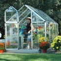 Palram 6x8 Snap & Grow Hobby Greenhouse Kit - Silver (HG6008)