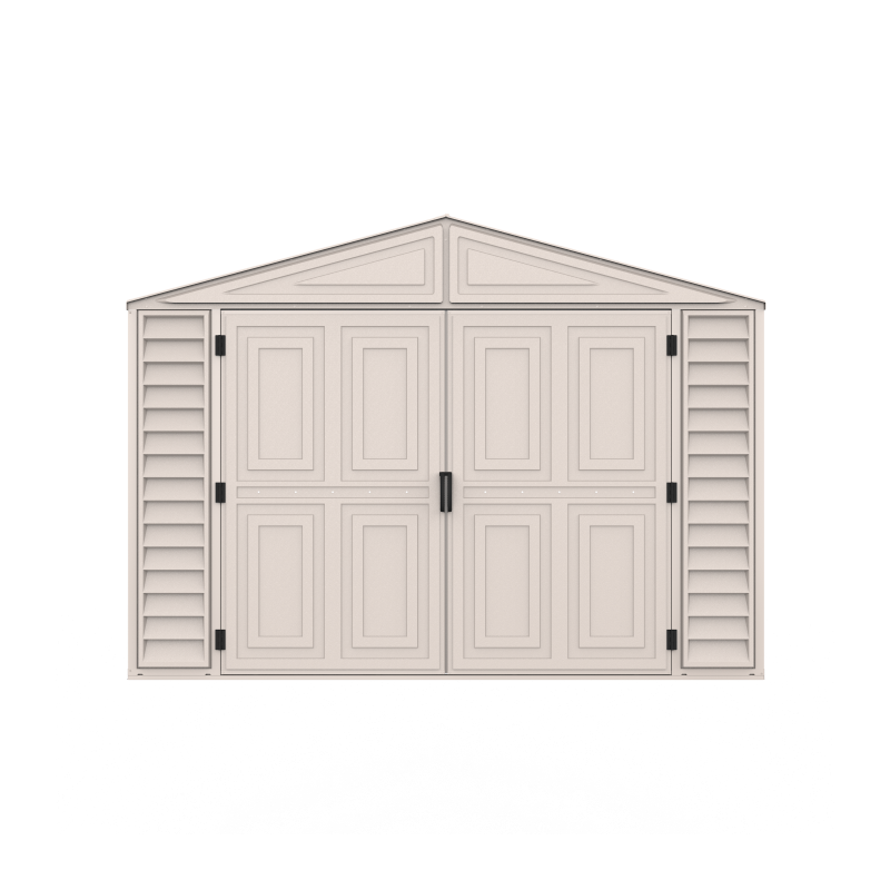 DuraMax 10x18 Vinyl Storage Garage w/ Foundation Kit (15126)