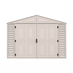 DuraMax 10x23 Vinyl Storage Garage w/ Foundation Kit (15326)