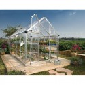 Palram 6'x12' Snap & Grow Hobby Greenhouse Kit - Silver (HG6012)