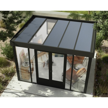 Palram - Canopia 9x12 Copenhagen Garden Office/Studio Kit (HG9025)