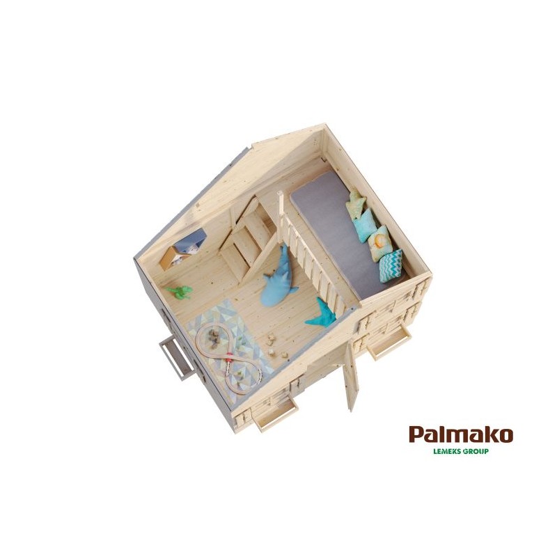 Palmako 7x6 Tom Wood Playhouse Kit (EL16-2218)