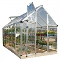 Palram 6'x12' Snap & Grow Hobby Greenhouse Kit - Silver (HG6012)