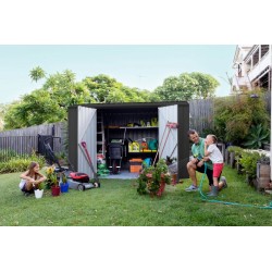 Absco Absco Premier 10' x 7' Metal Storage Shed - Monument (AB1004)