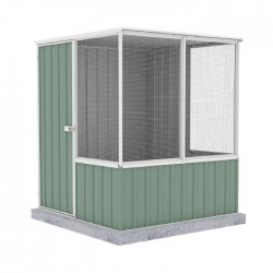 Absco Poultry Paradise 5' x 5' Chicken Coop - Pale Eucalypt (AB1201)