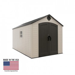 Lifetime Outdoor 8 Ft. x 15 Ft. Storage Shed (60394)