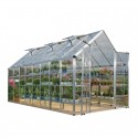 Palram 8'x16' Snap & Grow Hobby Greenhouse Kit - Silver (HG8016)