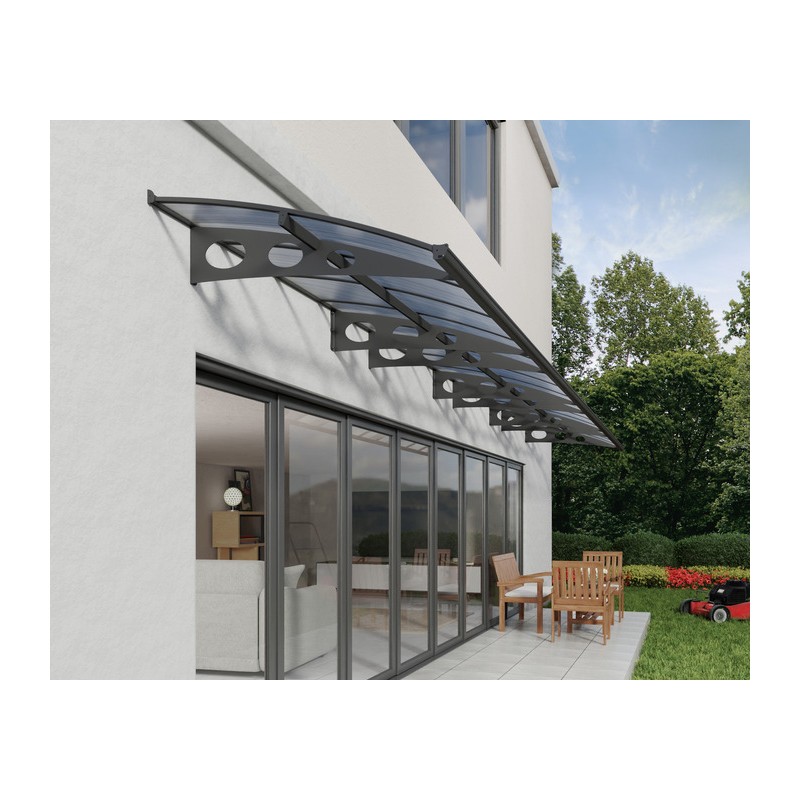 Palram - Canopia 29' x 5' Herald 8920 Awning - Gray (HG9593)