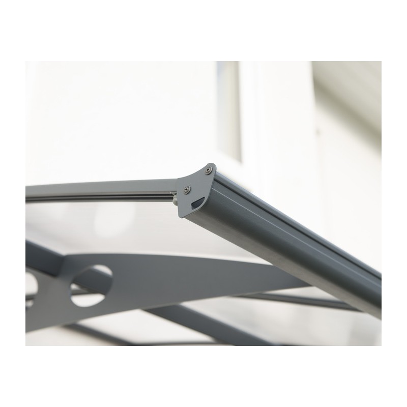 Palram - Canopia 29' x 5' Herald 8920 Awning - Gray (HG9593)