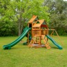Gorilla Great Skye II Cedar Wood Swing Set Kit w/ Amber Posts and Standard Wood Roof - Amber (01-0031-AP) Gorilla Great Skye II Cedar Wood Swing Set Kit w/ Amber Posts and Standard Wood Roof - Amber (01-0031-AP)