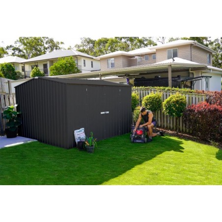 Absco Premier 10 x 10 Metal Storage Shed - Monument (AB1005) Absco Premier 10 x 10 Metal Storage Shed - Monument (AB1005)