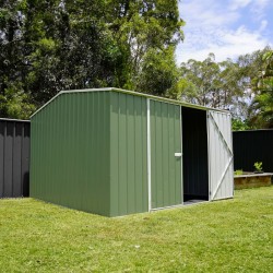 copy of Absco Premier 10 x 10 Metal Storage Shed - Pale Eucalypt (AB1006)