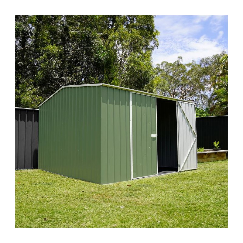 copy of Absco Premier 10 x 10 Metal Storage Shed - Pale Eucalypt (AB1006)
