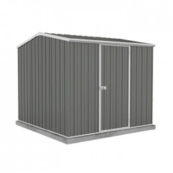 Absco Premier 7 x 7 Metal Storage Shed - Woodland Gray (AB1009)