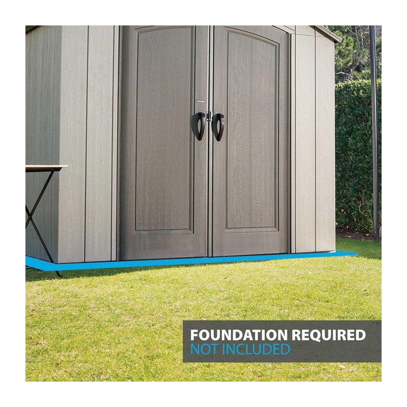 Lifetime 8 X 17.5 Outdoor Storage Shed (60352)