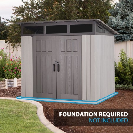 Lifetime 8.3 X 8.3 Outdoor Storage Shed (60336)