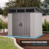 Lifetime 8.3 X 8.3 Outdoor Storage Shed (60336) Lifetime 8.3 X 8.3 Outdoor Storage Shed (60336)