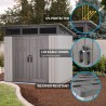 Lifetime 8.3 X 8.3 Outdoor Storage Shed (60336) Lifetime 8.3 X 8.3 Outdoor Storage Shed (60336)