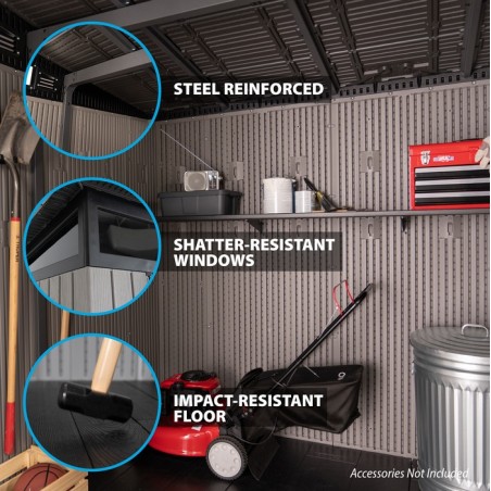 Lifetime 8.3 X 8.3 Outdoor Storage Shed (60336) Lifetime 8.3 X 8.3 Outdoor Storage Shed (60336)