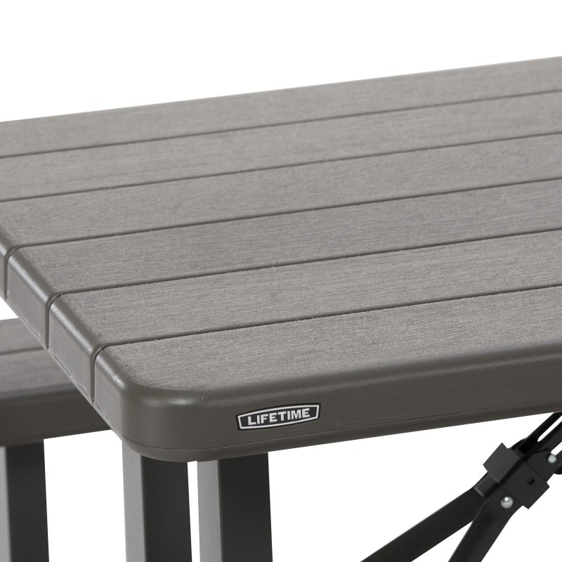 Lifetime 6-Foot Craftsman Folding Picnic Tables (60398)