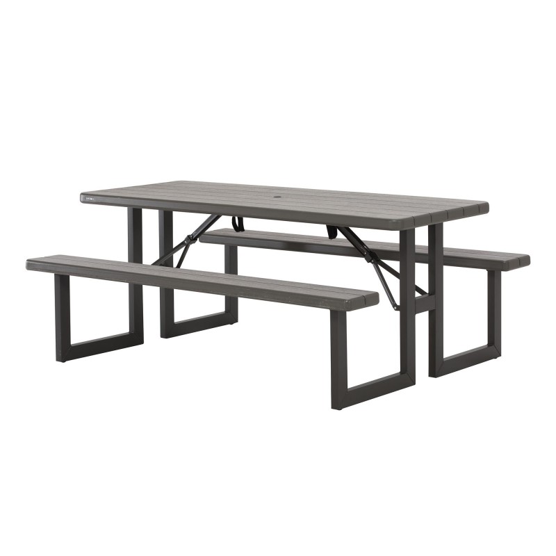 Lifetime 6-Foot Craftsman Folding Picnic Tables (60398)