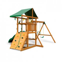 Gorilla Outing w/ Deluxe Green Vinyl Canopy and Treehouse (01-0060)