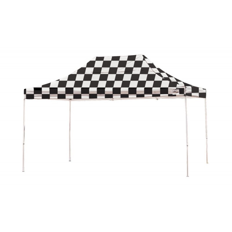 Shelter Logic 10x15 Pop-up Canopy - Checkered (22555)