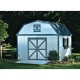 Handy Home Sequoia 12x12 Wood Storage Shed w/ Floor - Barn Style (18203-7)