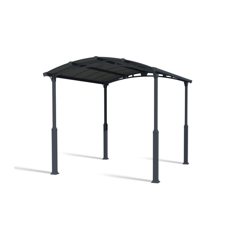 Palram - Canopia 12x14 Arcadia Alpine Carport - Gray (HG9131)
