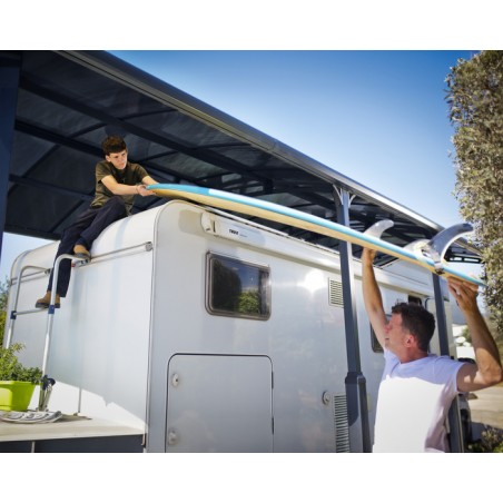 Palram - Canopia 12x14 Arcadia Alpine Carport - Gray (HG9131) Palram - Canopia 12x14 Arcadia Alpine Carport - Gray (HG9131)