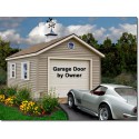 Greenbriar 12x16 Wood Garage Shed Kit - ALL Pre-Cut (greenbriar_1216)