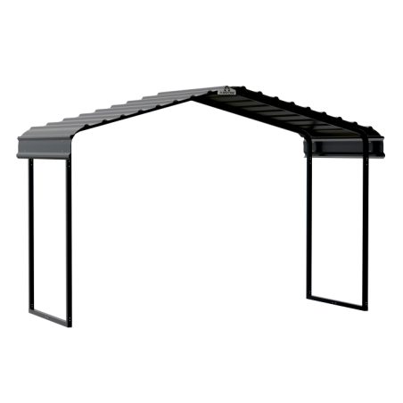 Arrow 12x6x7 Metal Canopy - Charcoal (CPHC120607DS)