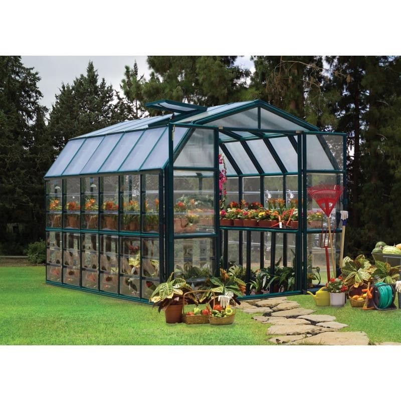 Rion 8'x8' Grand Gardener 2 Clear Greenhouse Kit (HG7208C)