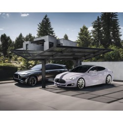 Palram Canopia Sydney Wave Double Carport Wing Style (HG9091)