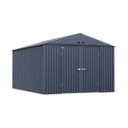 Arrow Elite 10x14  Steel Storage Shed - Anthracite (EG1014AN)