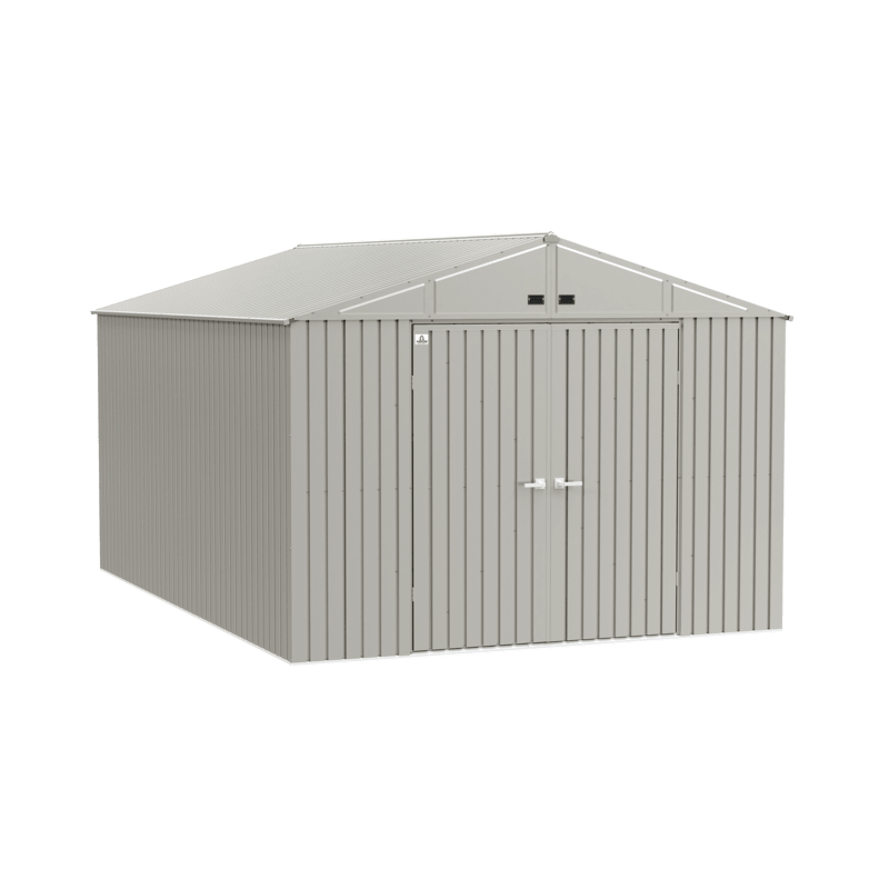 Arrow Elite 10x14  Steel Storage Shed - Cool Grey (EG1014CG)