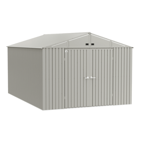 Arrow Elite 10x14 Steel Storage Shed - Cool Grey (EG1014CG) Arrow Elite 10x14 Steel Storage Shed - Cool Grey (EG1014CG)