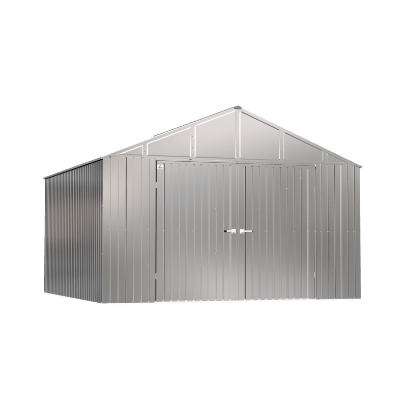 Arrow Elite 12x12 Steel Storage Shed Kit - Galvalume (EG1212AB)
