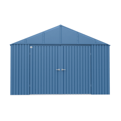 Arrow Elite 12x12 Steel Storage Shed Kit - Blue Grey (EG1212BG)
