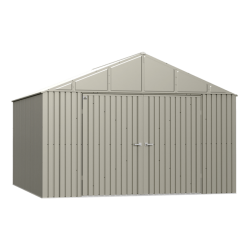 Arrow Elite 12x12 Steel Storage Shed Kit - Cool Grey (EG1212CG)