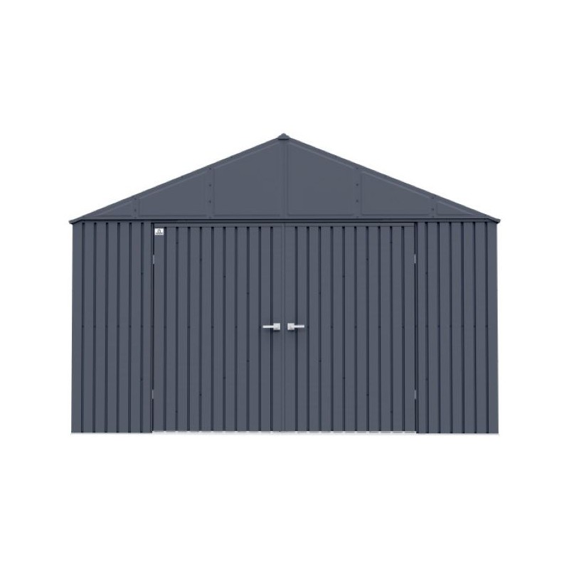 Arrow Elite 12x14 Steel Storage Shed- Anthracite (EG1214AN)