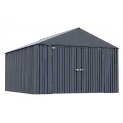 Arrow Elite 12x14 Steel Storage Shed- Anthracite (EG1214AN)